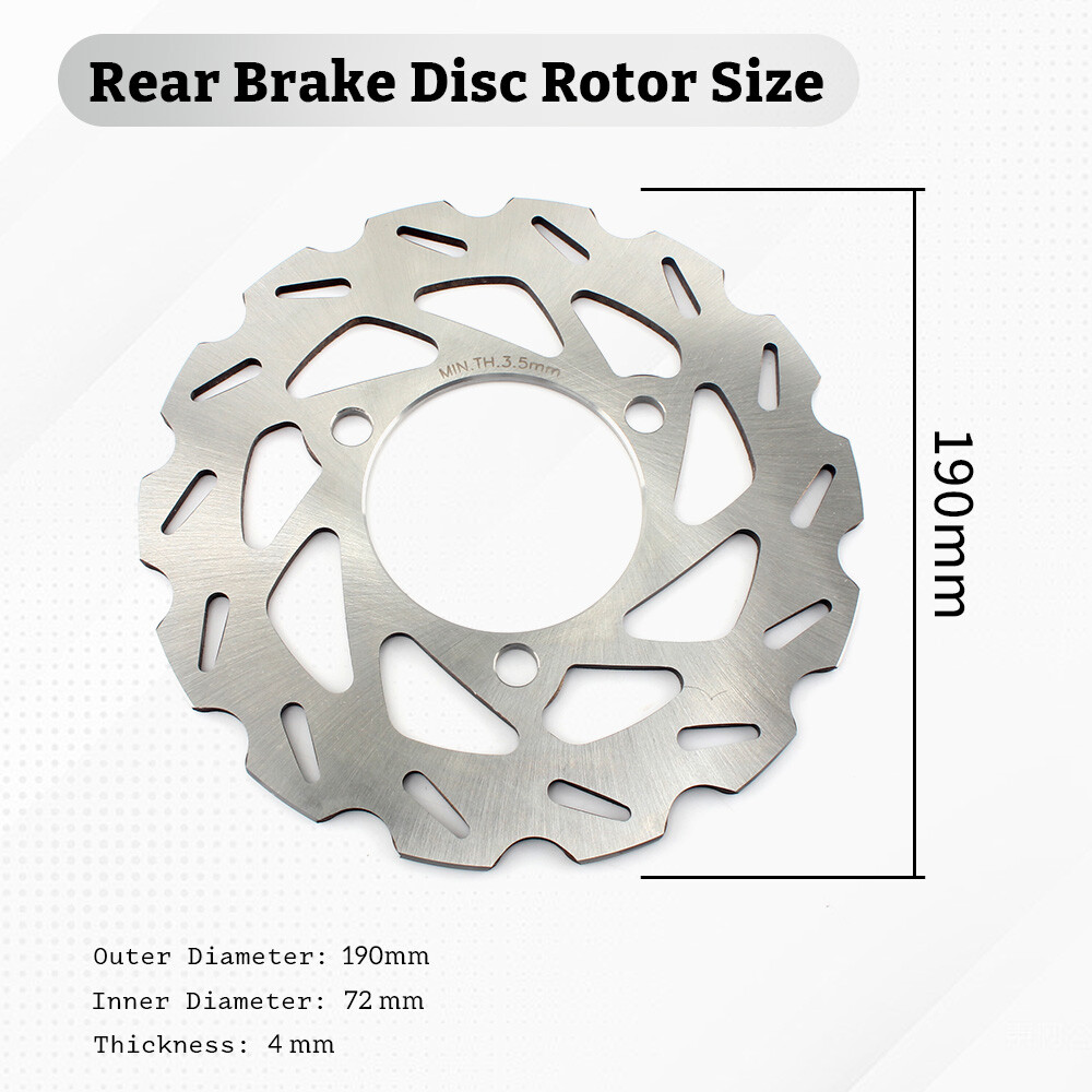 Front Rear Brake Discs Rotors Pads For Honda TRX 450 R ER TRX450R TRX450ER 04-13