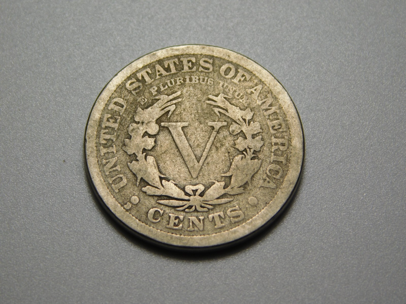 OLD US COIN 1912-D LIBERTY HEAD V NICKEL