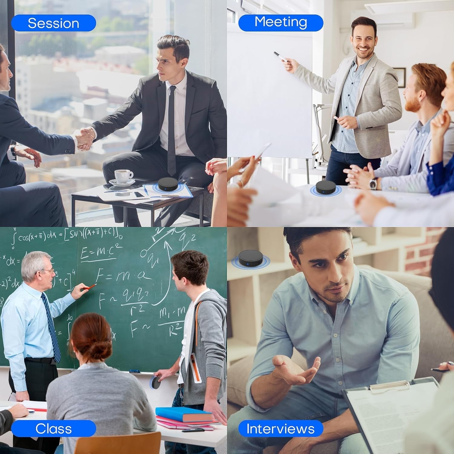 128G (1600 Hour) Magnetic Voice Activated Recorder - Nanezan Recording Device MP