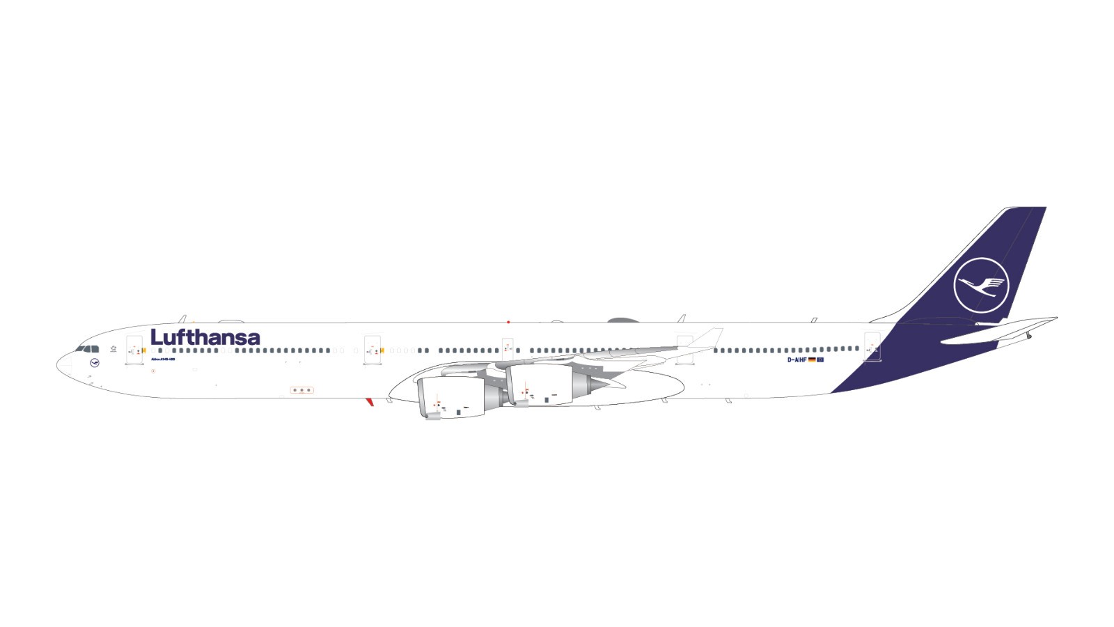 Gemini Jets 1:200 Lufthansa Airbus A340-600 D-AIHF G2DLH1499 PRE-ORDER