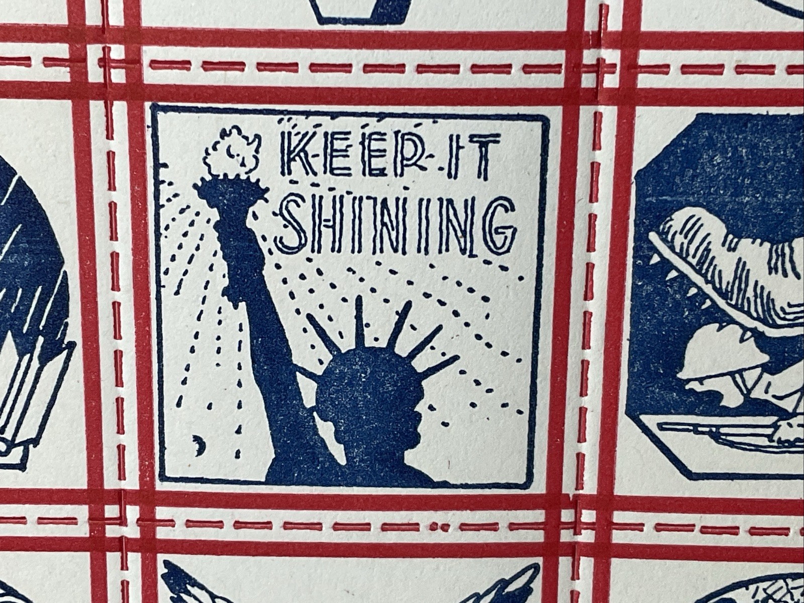 25 WORLD WAR II VICTORY POSTER STAMPS/STICKERS WWII