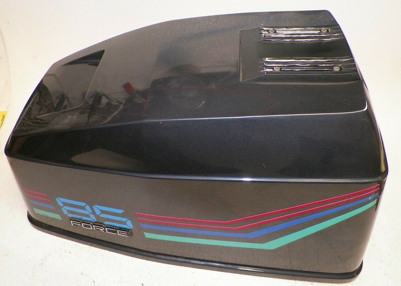 FORCE OUTBOARD 85HP COWL HOOD COVER 87,88,89,90,91,92