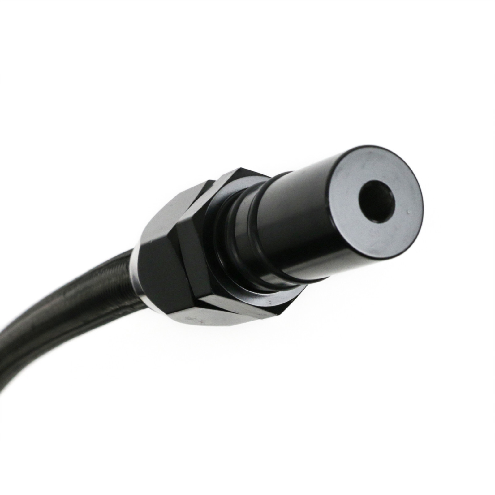 Firewall Mount Transmission Dipstick Black Compatible with GM 4L80E, LS Engines