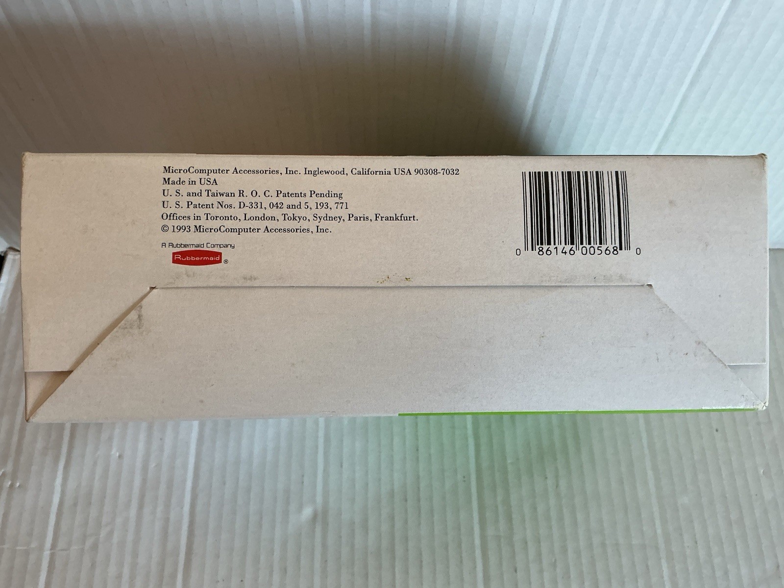 Wrist Reminder Typing Wrist Band MicroComputer Accessories Rubbermaid NEW NOS