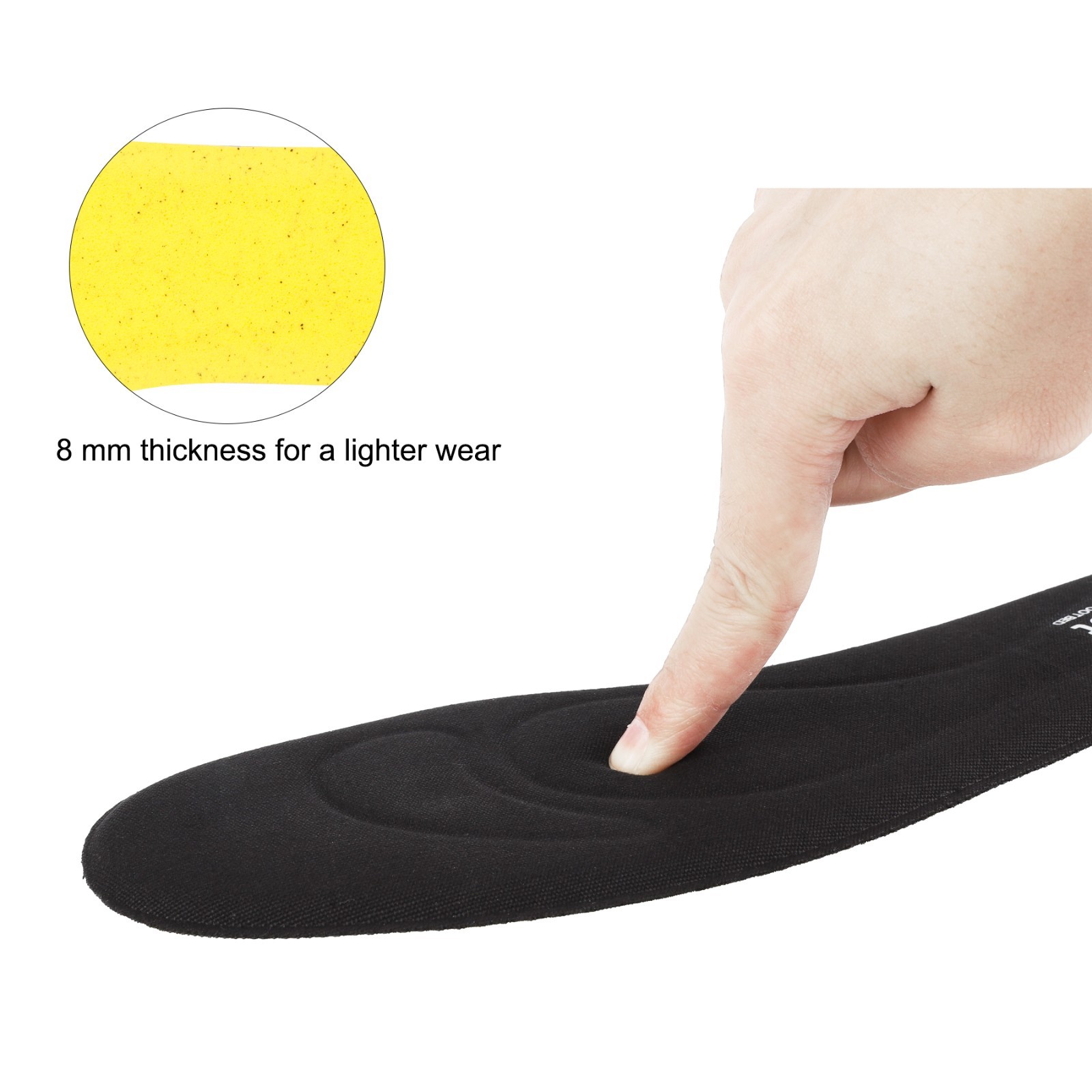 riemot 2 pairs women's memory foam insoles comfort cushioning insoles