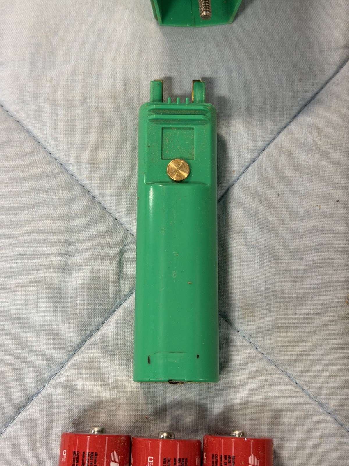 Hot-Shot The Green One Electric Livestock Prod HS2000 6xC Batteries TESTED WORKS