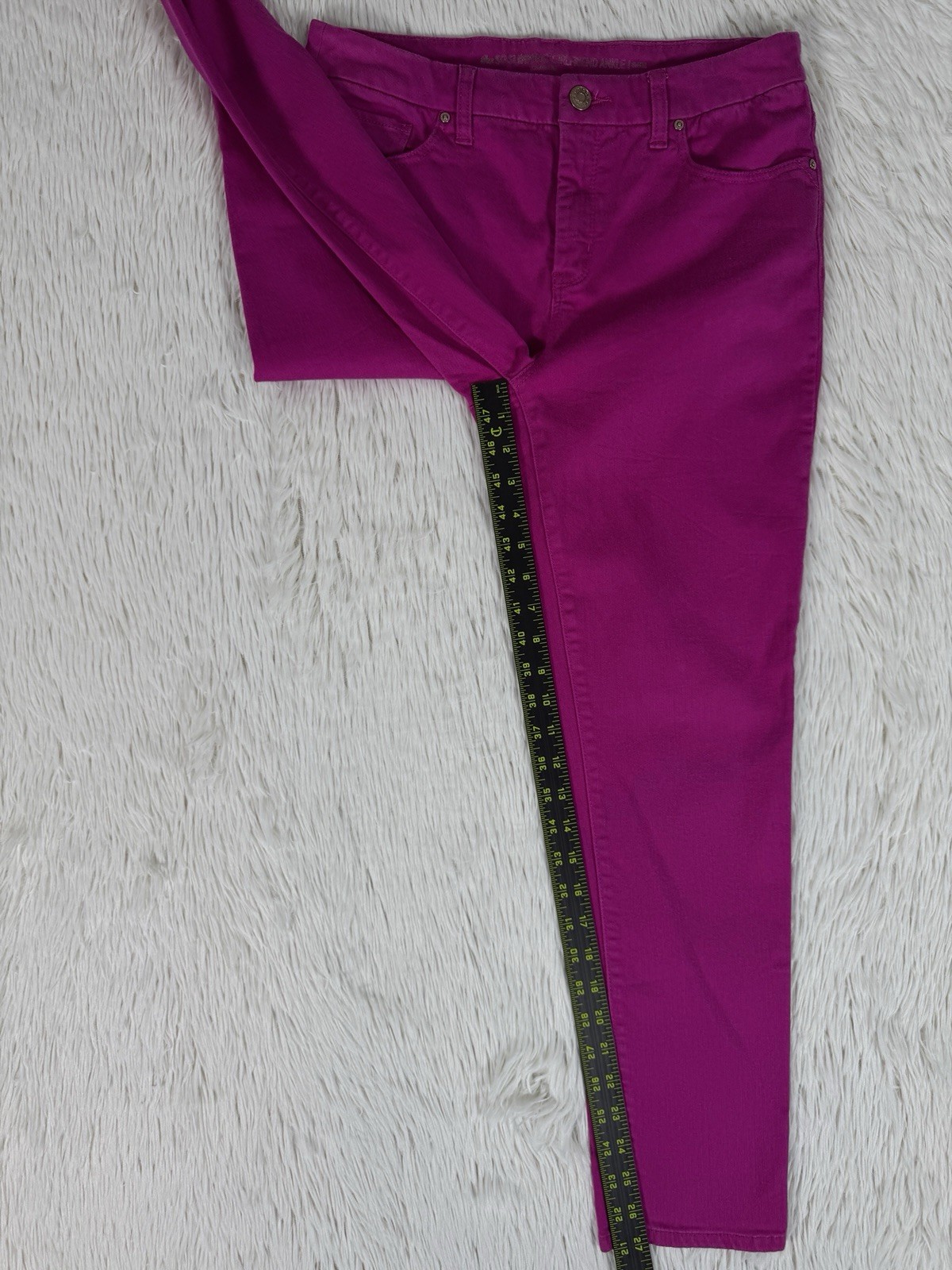 Chico's Pink The So Slimming Girlfriend Ankle Denim Jeans Women's 0.5 US 6