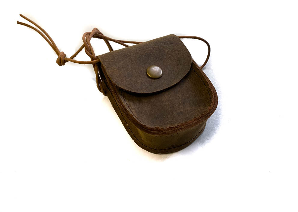 Traditional Nautical Compass Marine Pocket Antique Compass & Leather Case