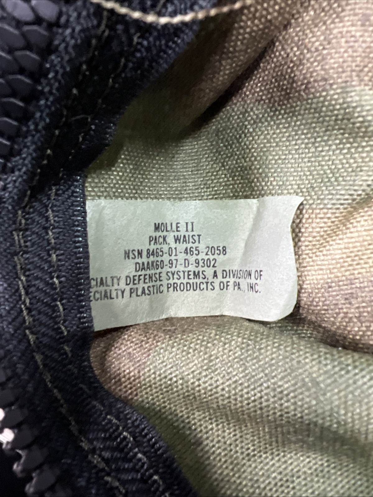 Woodland Camo M81 MOLLE II Waist Pack USGI Military Issue Surplus