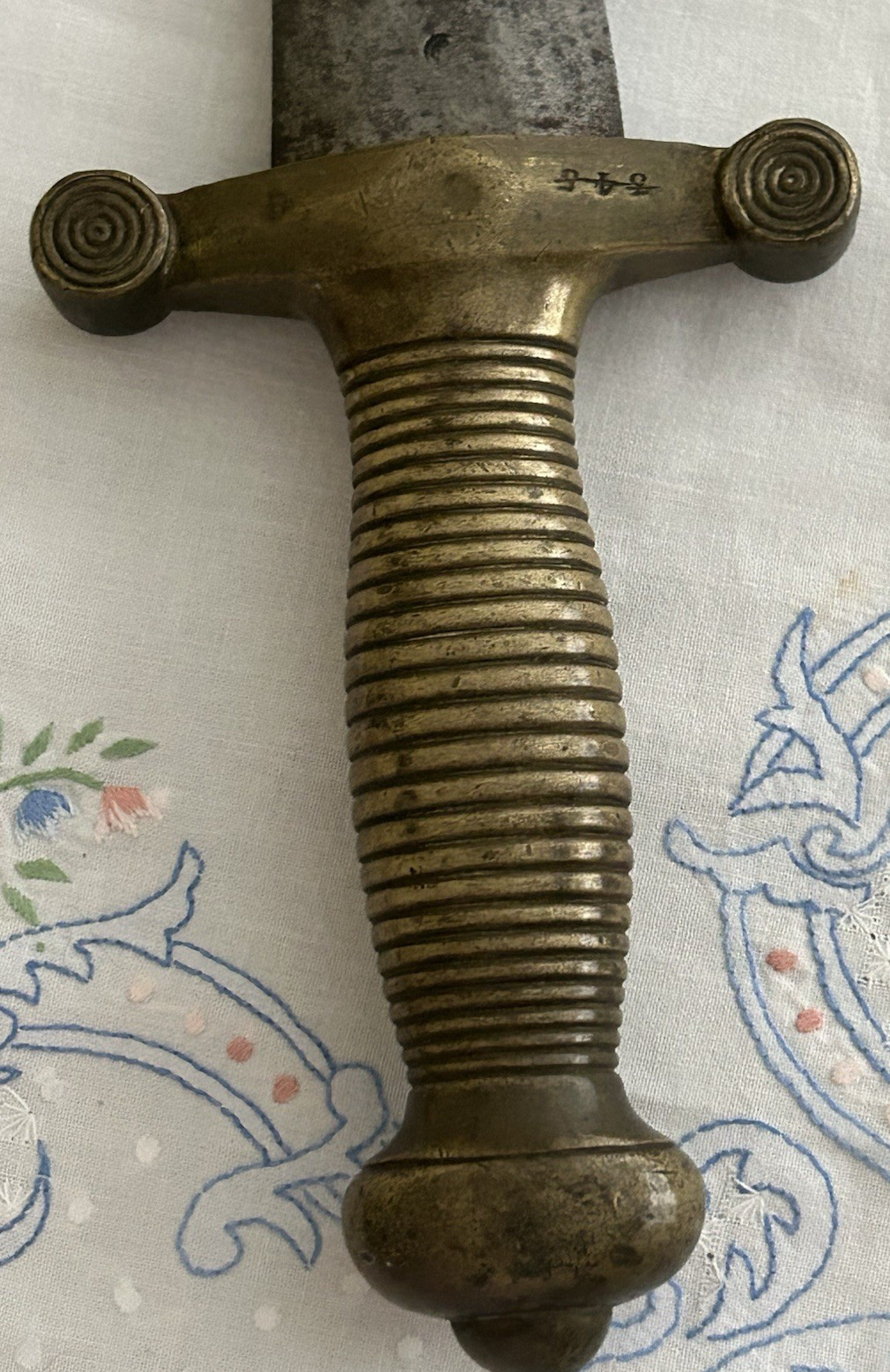 Antique US Civil War? French Artillery Short Sword W/Hallmarks
