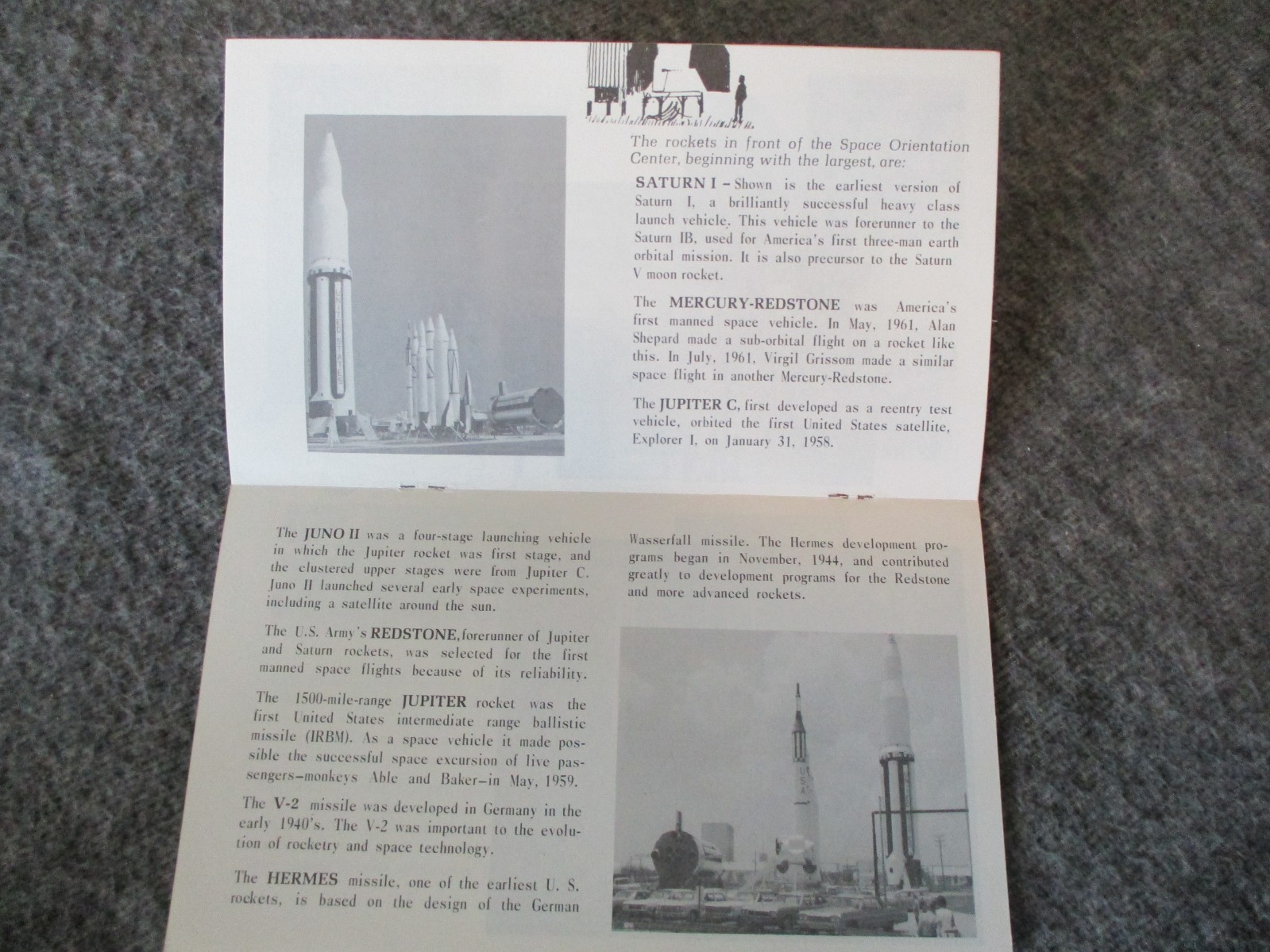 NASA MSFC APOLLO EARLY BOOKLETS/BROCHURES-CAREER /WEATHER/AWARDS /SPACE 1969-70s