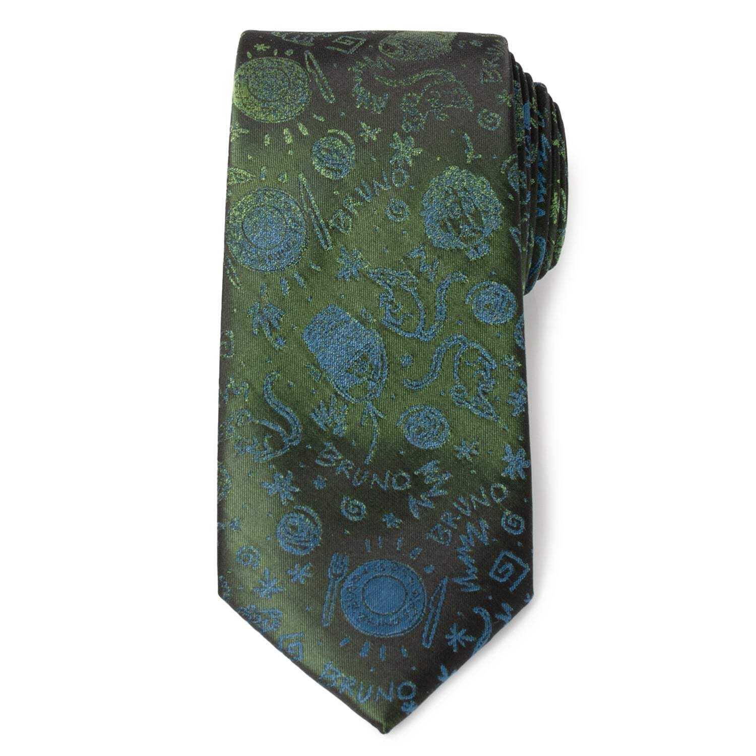 👔 Disney Encanto Bruno Multi Black Men's Tie