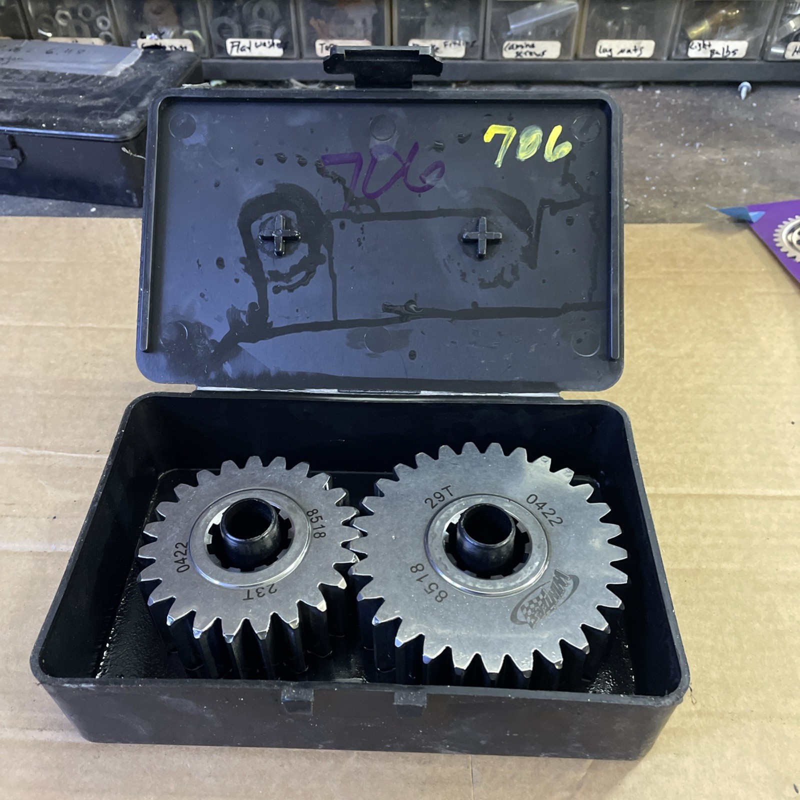 Quick Change Gears Set 18. 23/29 Tooth 3.86/6.12Ratio WINTERS 4.86