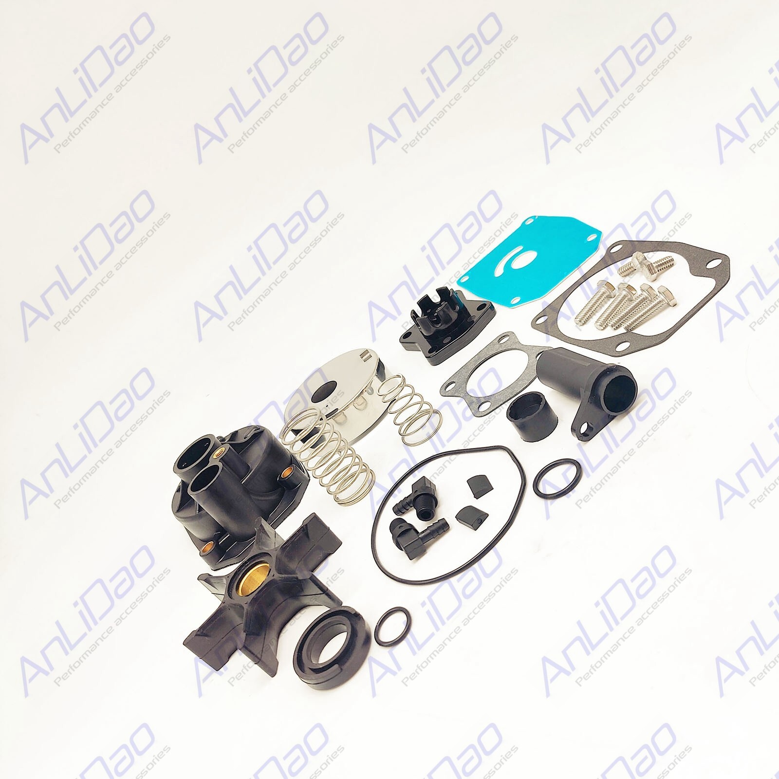 For Johnson Evinrude 60HP 65HP 70HP 75HP Water Pump Impeller Kit 432955 438597