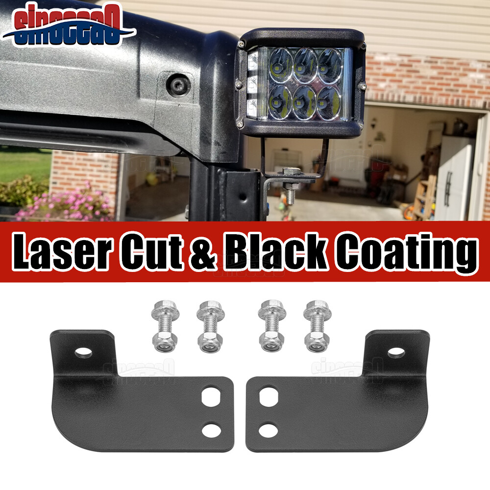 For Polaris Ranger Full Size 13-23 Rear Pro-fit Cage LED Light Flag Whip Bracket