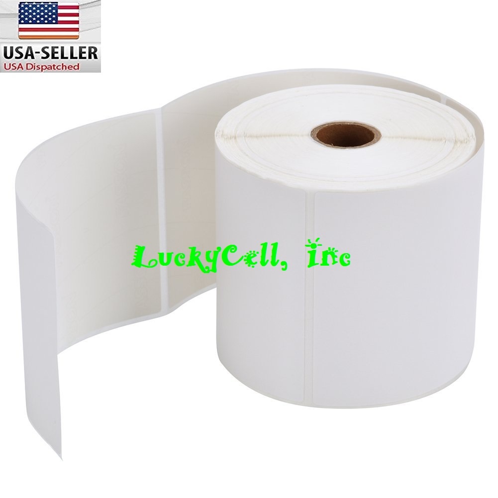 20 Rolls Direct Thermal Shipping Labels 500/roll 4x6 For Zebra ZP450 Eltron 2844