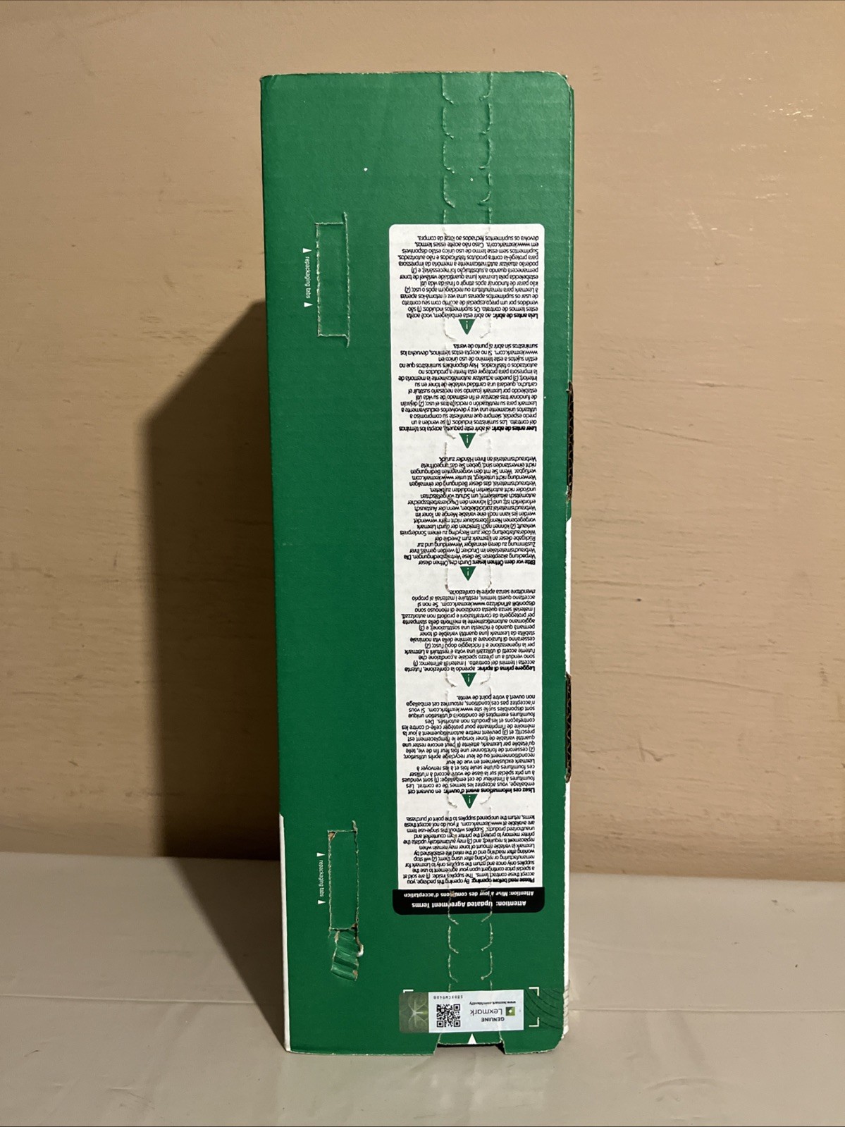 Genuine Lexmark 20N10Y0 Yellow Cartridge 1500 Pages High Yield Sealed Box READ
