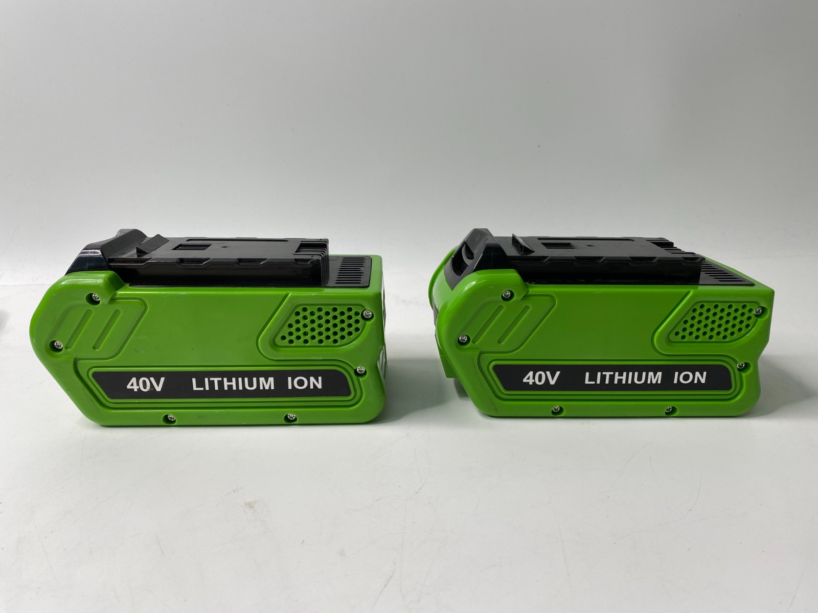 LOT of 2 40V 6.0Ah For Greenworks G-MAX Li-ion Battery w/ Charger