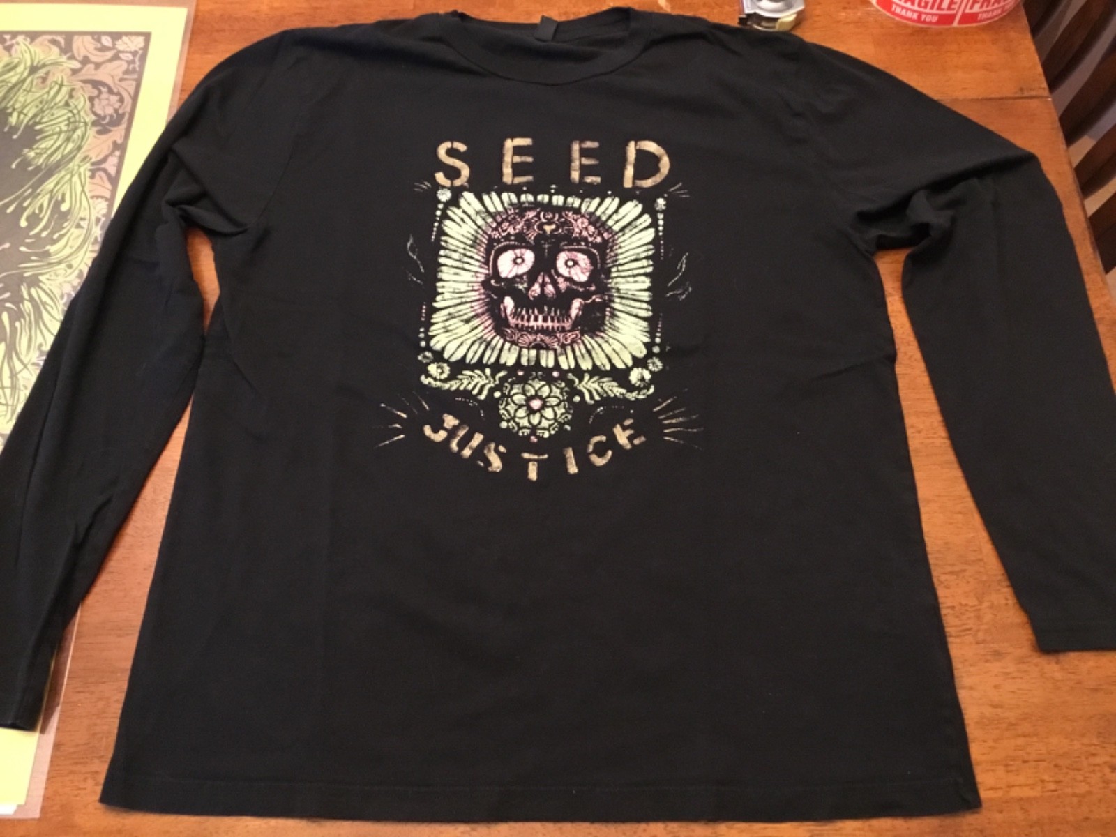 Neil Young Promise Of Real Tour Shirt 2016 L Large Telluride Shoreline XL poster