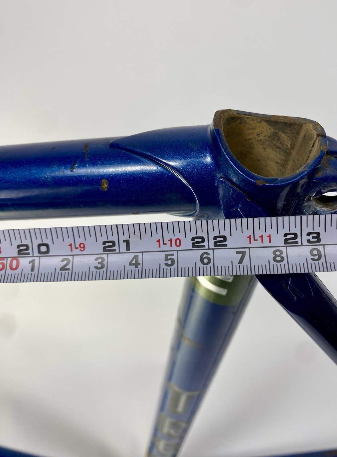 1977 Trek TX300 24” Frame And Fork Set Road Bicycle Waterloo WI USA Made