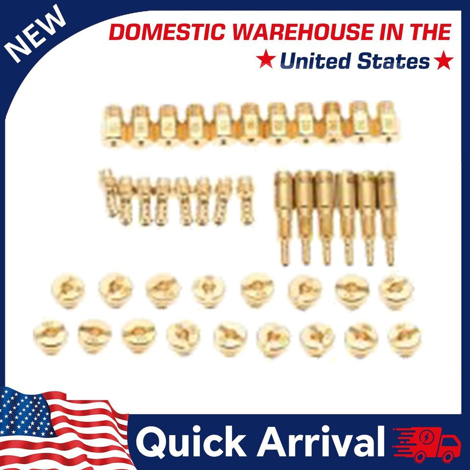 42 Pcs Carburetor Jet Kit For Mikuni Main & Pilot Slow Jet RS34 RS36 RS38 RS40