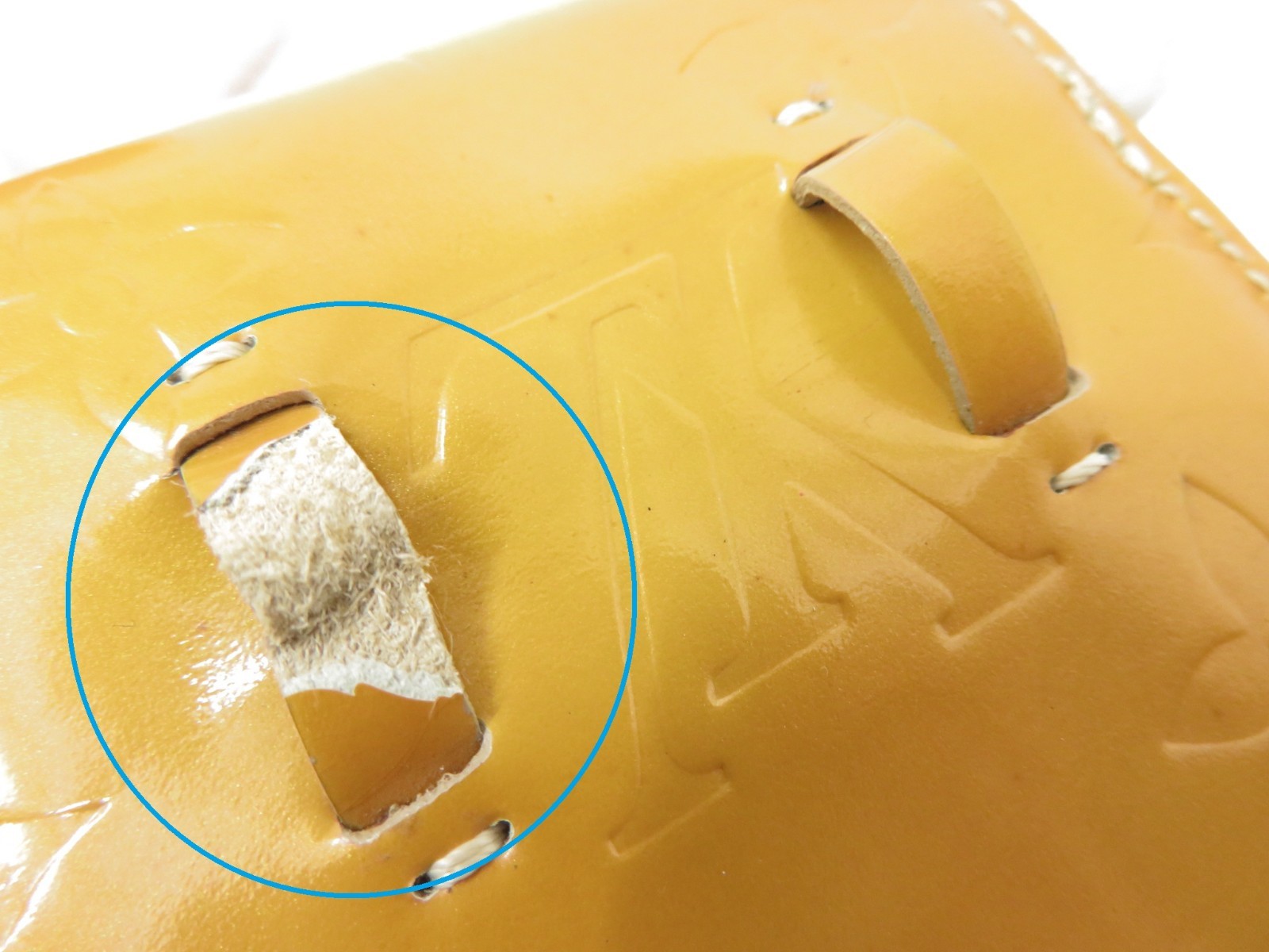 LOUIS VUITTON Cigarette Case Monogram Vernis shoulder bag F#50588