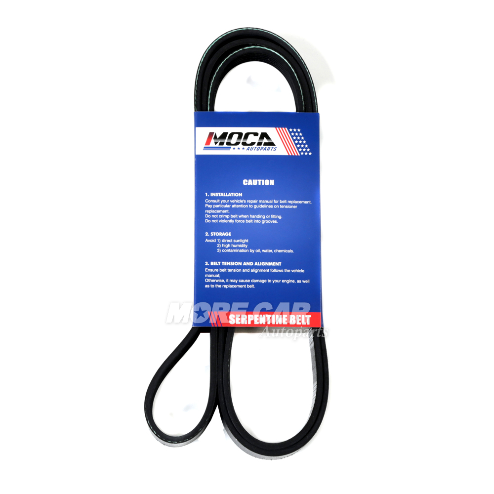 EPDM Serpentine Belt for 89-08 Cadillac Dodge Grand Caravan Charger Ford Mazda