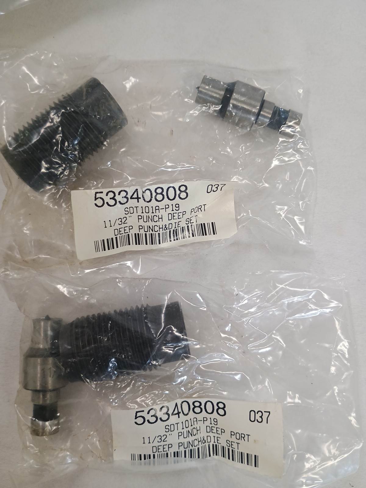 Roper Whitney SDT101A Punch and Die Set, Deep Port, 5 Pieces