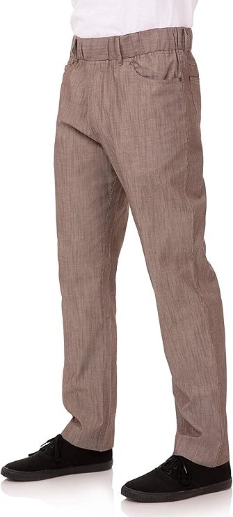 NEW! Genuine! Chef Works Professional Men EARTH Chef Pants L PEE02-EAR-L