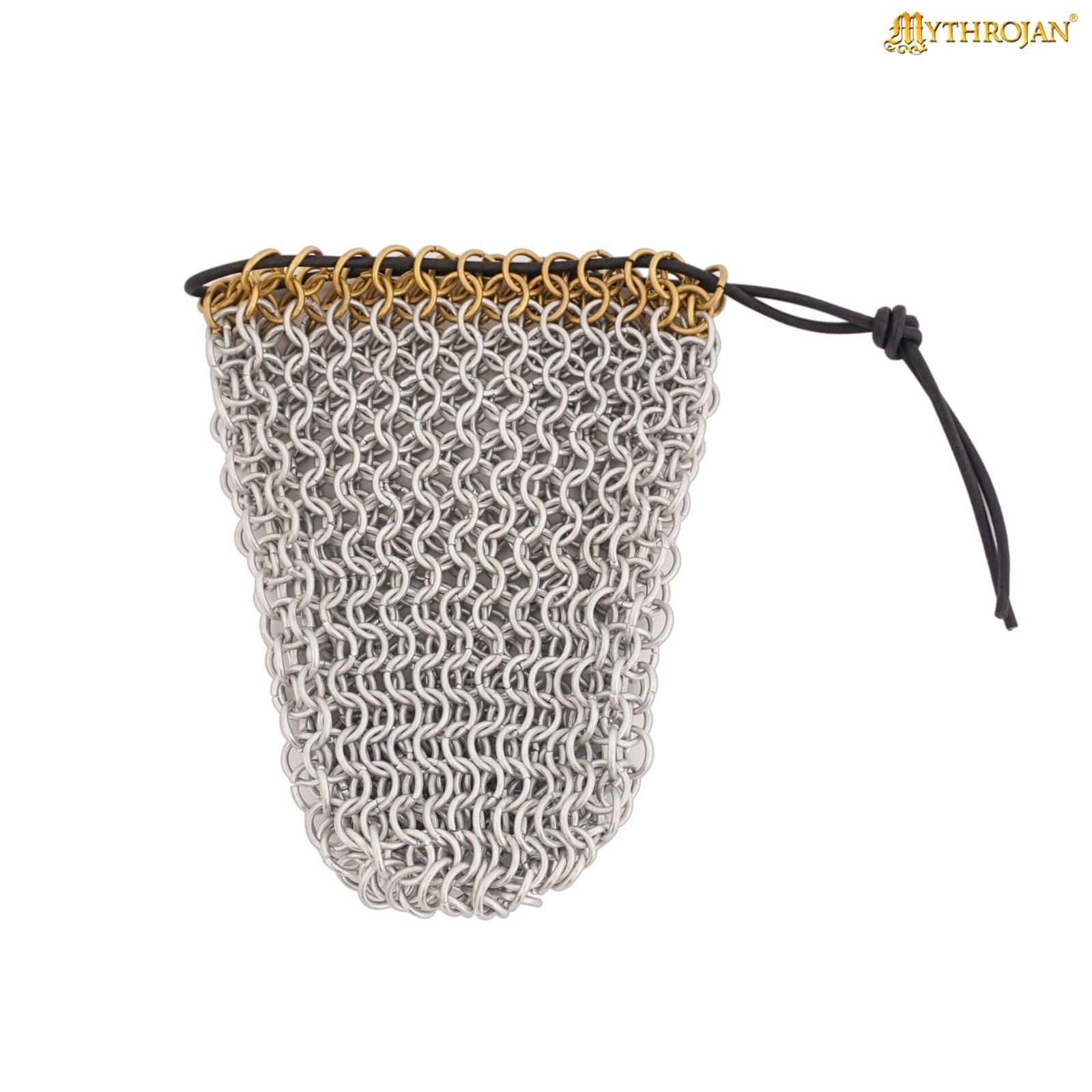 Chainmail DnD Dice Bag Pouch Drawstring Medieval RPG Playing Renaissance LARP