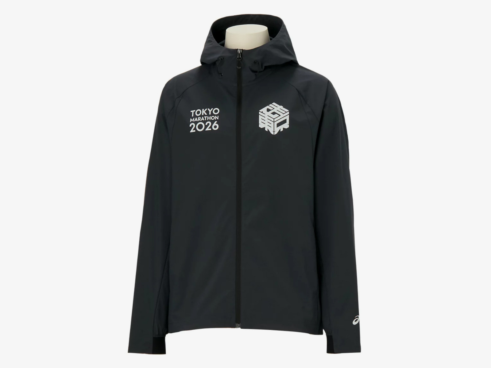 ASICS TOKYO MARATHON 2026 Limited JACKET Performance BLACK NEW USA SHIPPER!!!!