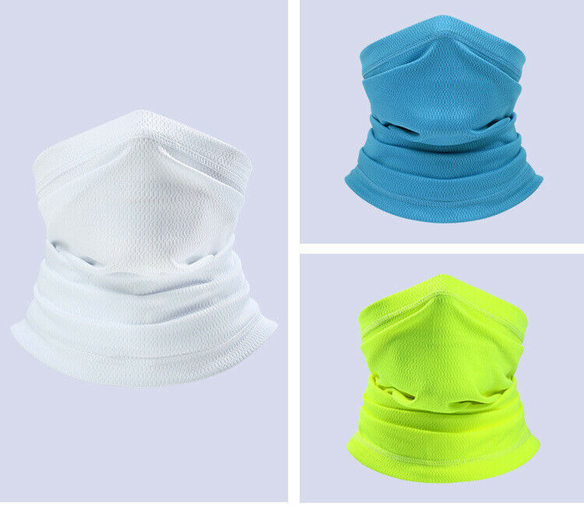 Neck Gaiter Bandana Face Mask Sun UV Cooling Gator Mask Face Cover for Men Woman
