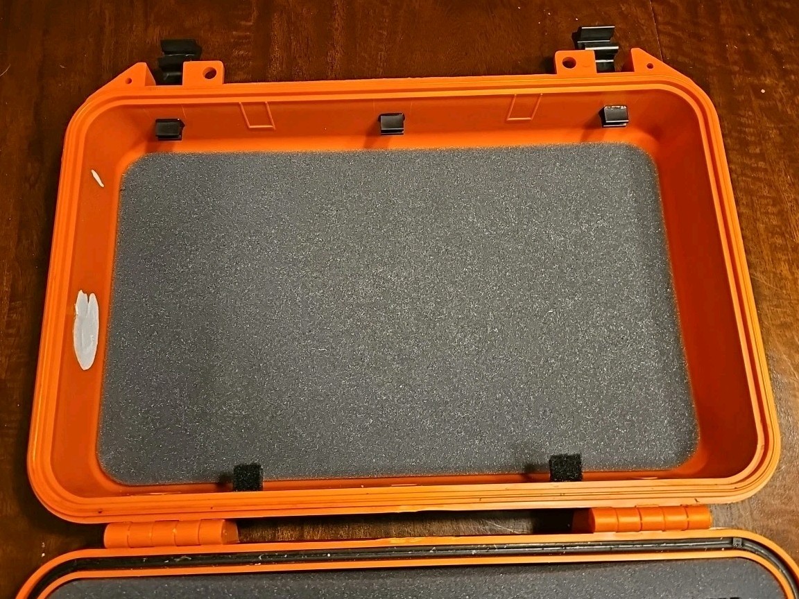 Starlight SC-061016 Military Hard Case - Orange - With Optional Divider - EXC
