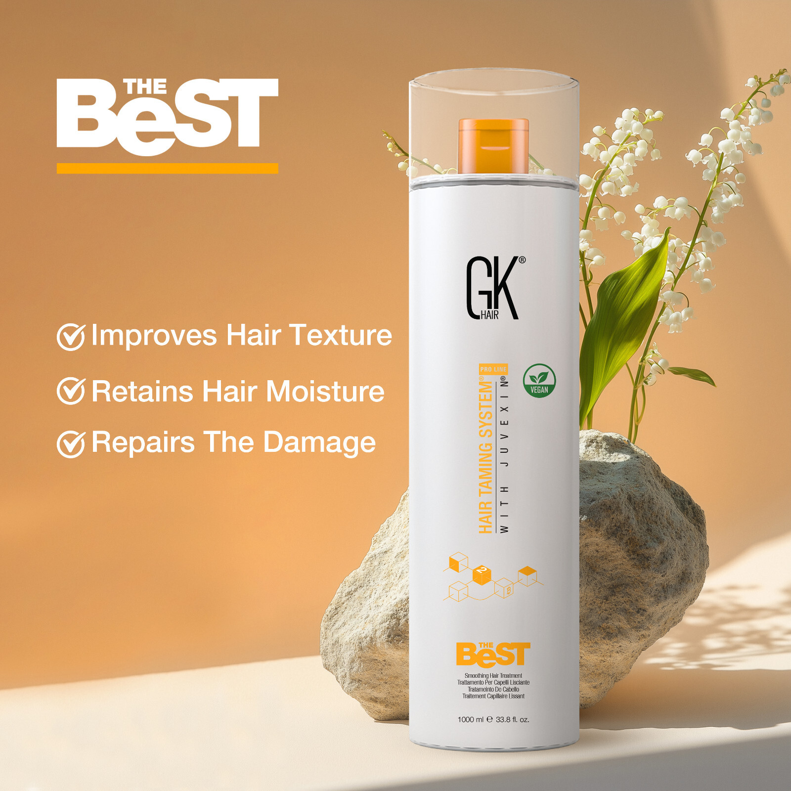 GK Hair The Best Keratin Treatment | Formaldehyde-Free | Smooth & Straight Hair