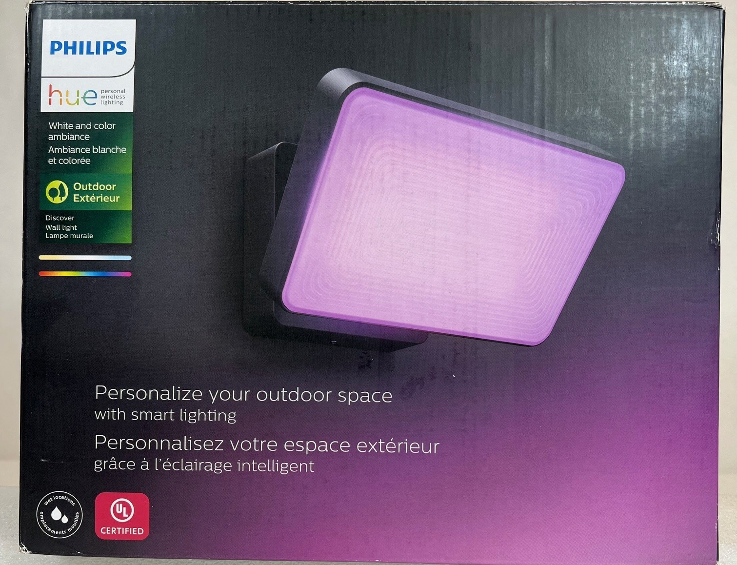 Philips Hue Discover Outdoor White & Color Smart Floodlight -FREE S/H