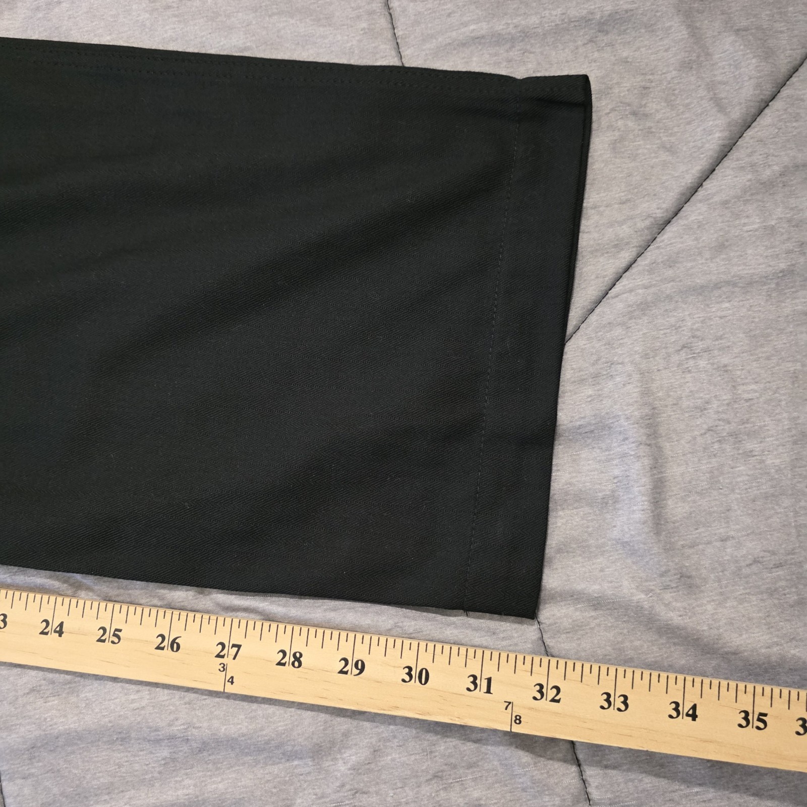 Chef Works Professional Series Chef Pants Mens Small Black Stretch PSER-BLK-S