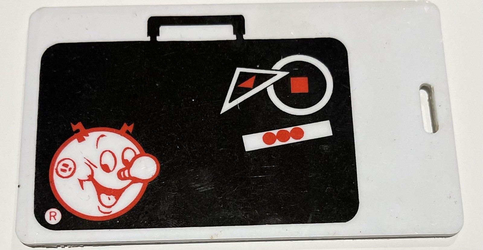 REDDY KILOWATT Electrical Service Mascot Lapel Pin Ruler ID Card Vintage 60's