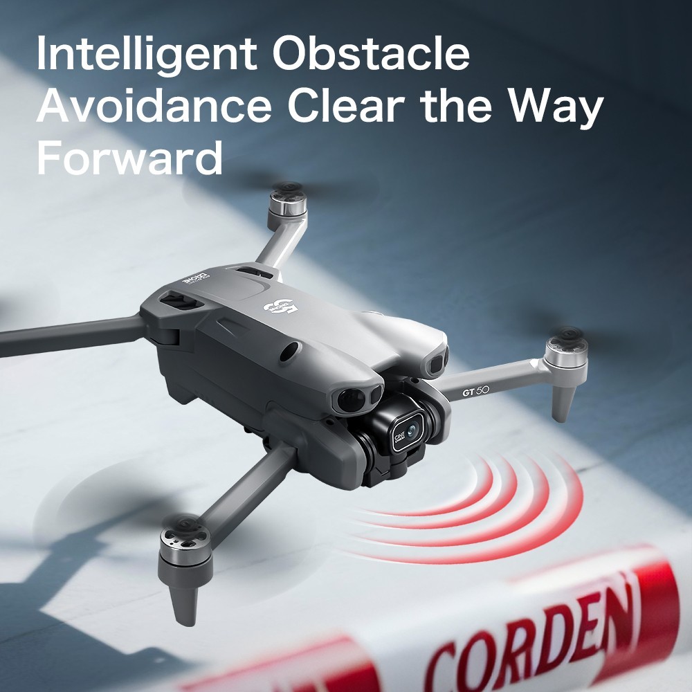 8K Dual Camera Brushless Drone with Screen Remote 5G WiFi Foldable RC Quadcopter