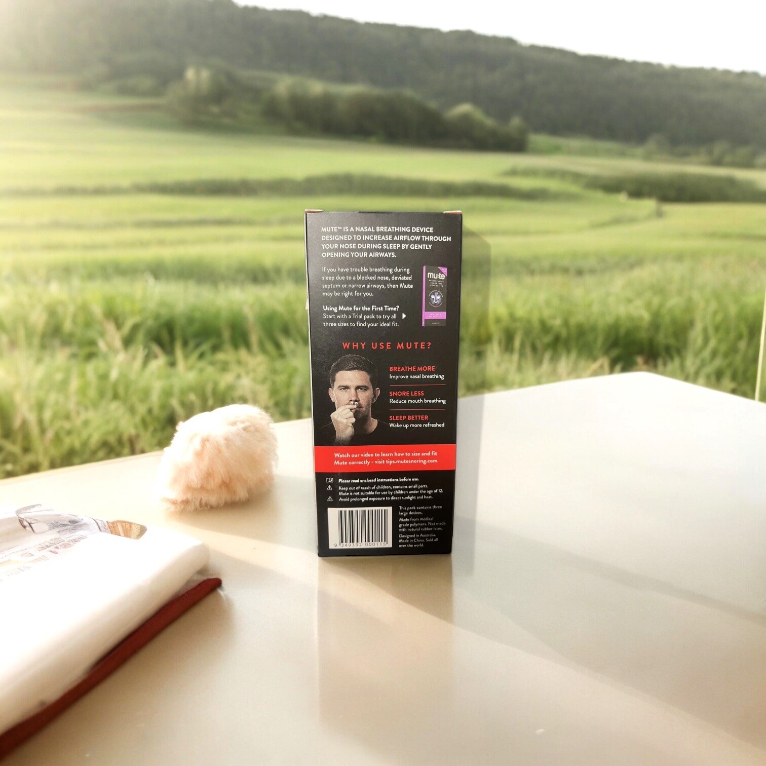 Rhinomed Mute Nasal Dilator 3 Pack Size Large New 05/2027