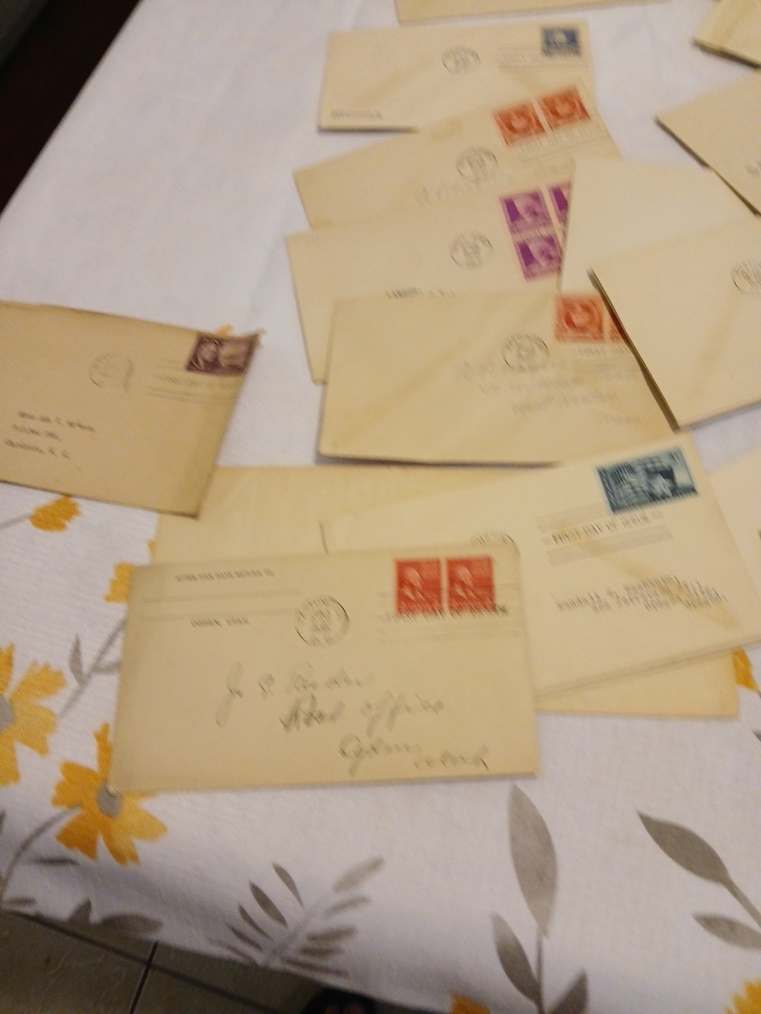 U.S.-1930's-40's-50's-60's-lot of 100 Early Postal Covers Random Pull FDC Estate