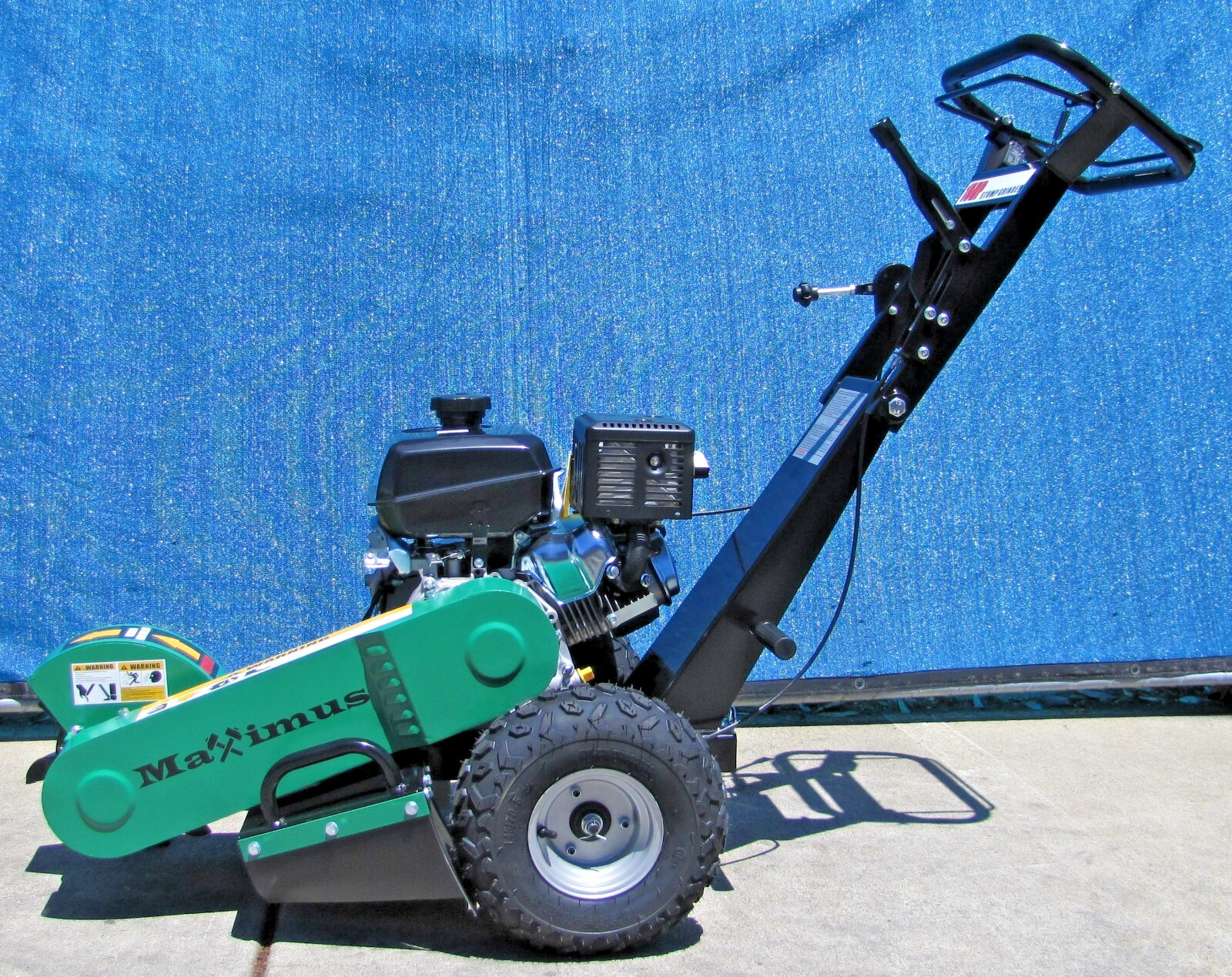 Maximus 14 HP Stump Grinder With Kohler Command Pro 12" Cutting Wheel w/ 9 Teeth