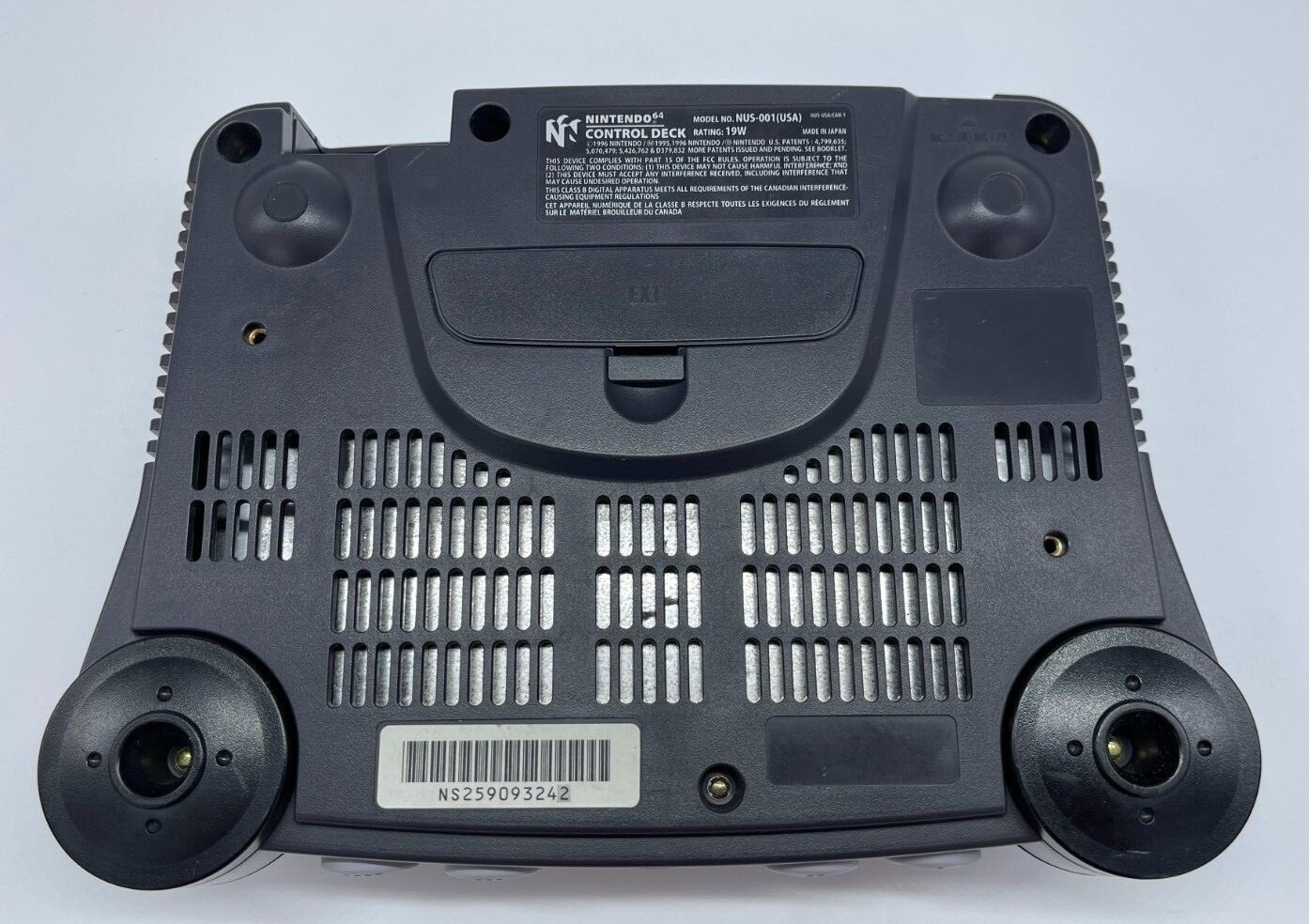 EXCELLENT - N64 Nintendo 64 Console + UP TO 4 NEW CONTROLLERS + Cords + CLEANED!