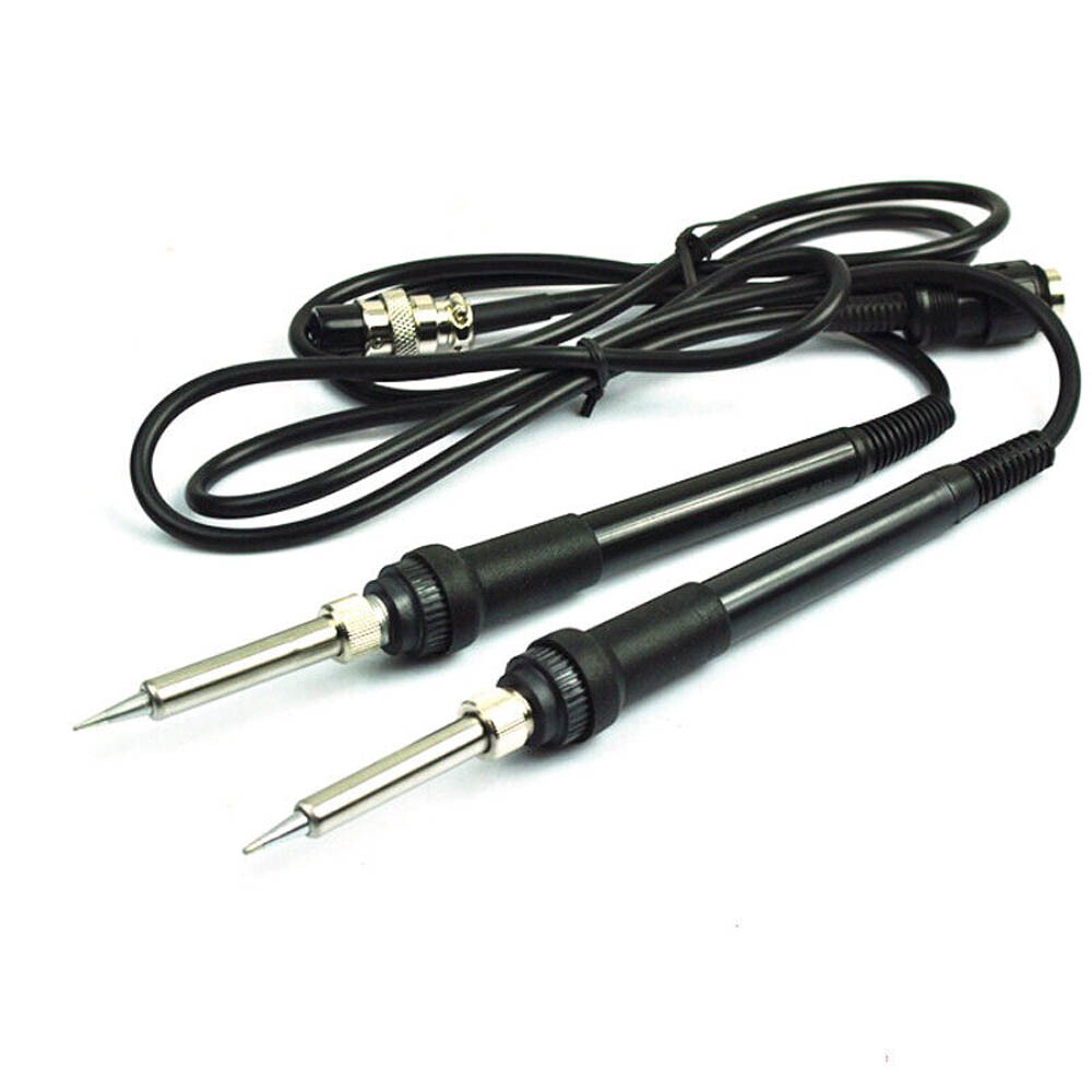 2pcs For HAKKO IND008 907 ESD 936 Soldering Station Iron Handle 5-Pin Hole 24V