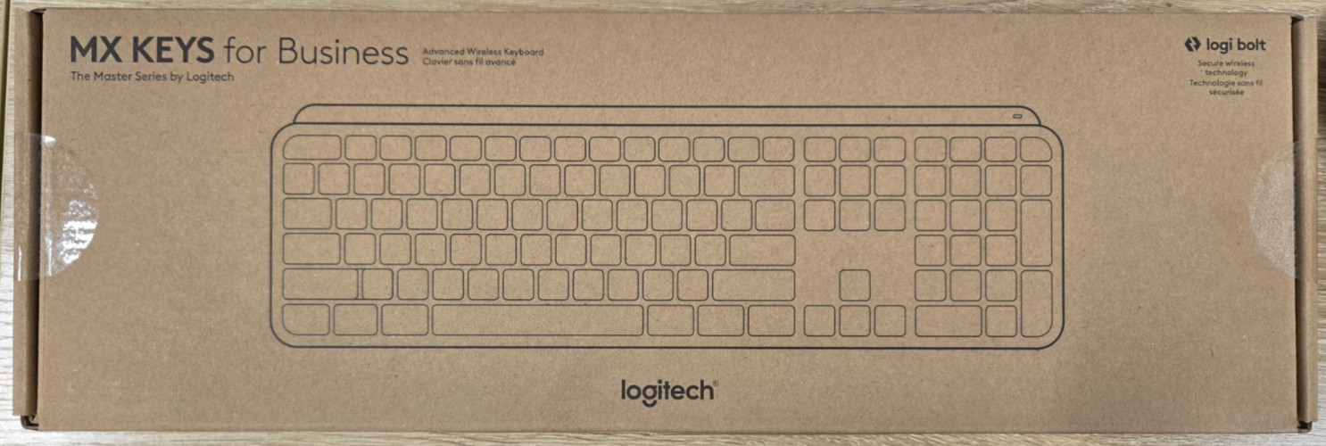 New Logitech MX Keys For Business Advanced Wireless Keyboard 920-010116