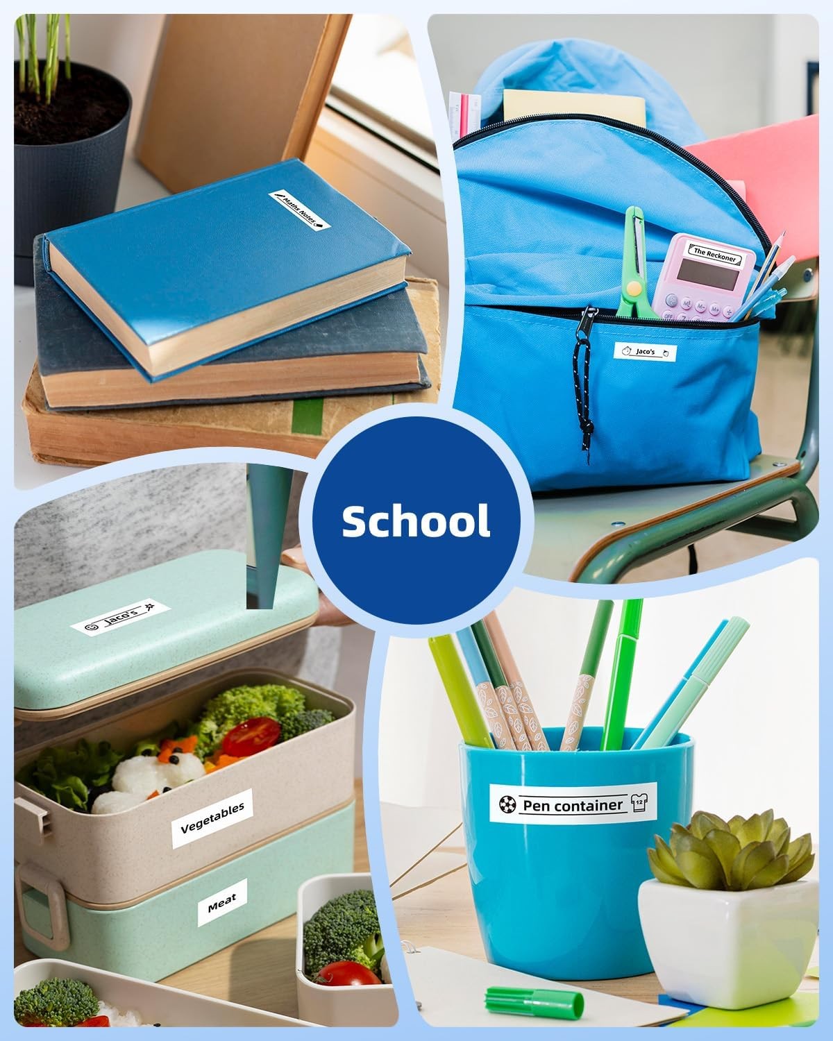 5PK TZE-241 Tape 18mm Laminated White Compatible for Brother P-Touch US seller