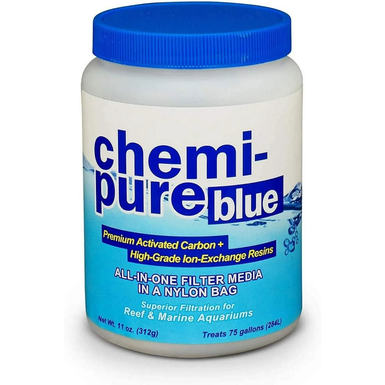 BOYD CHEMI PURE BLUE 11 OZ AQUARIUM FILTER MEDIA - CHEMIPURE CARBON GFO IN BAG