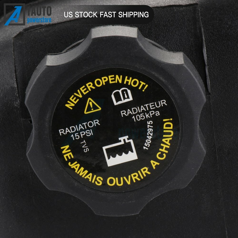 Coolant Reservoir Radiator Overflow Tank For 2007-2014 GMC Chevrolet Cadillac