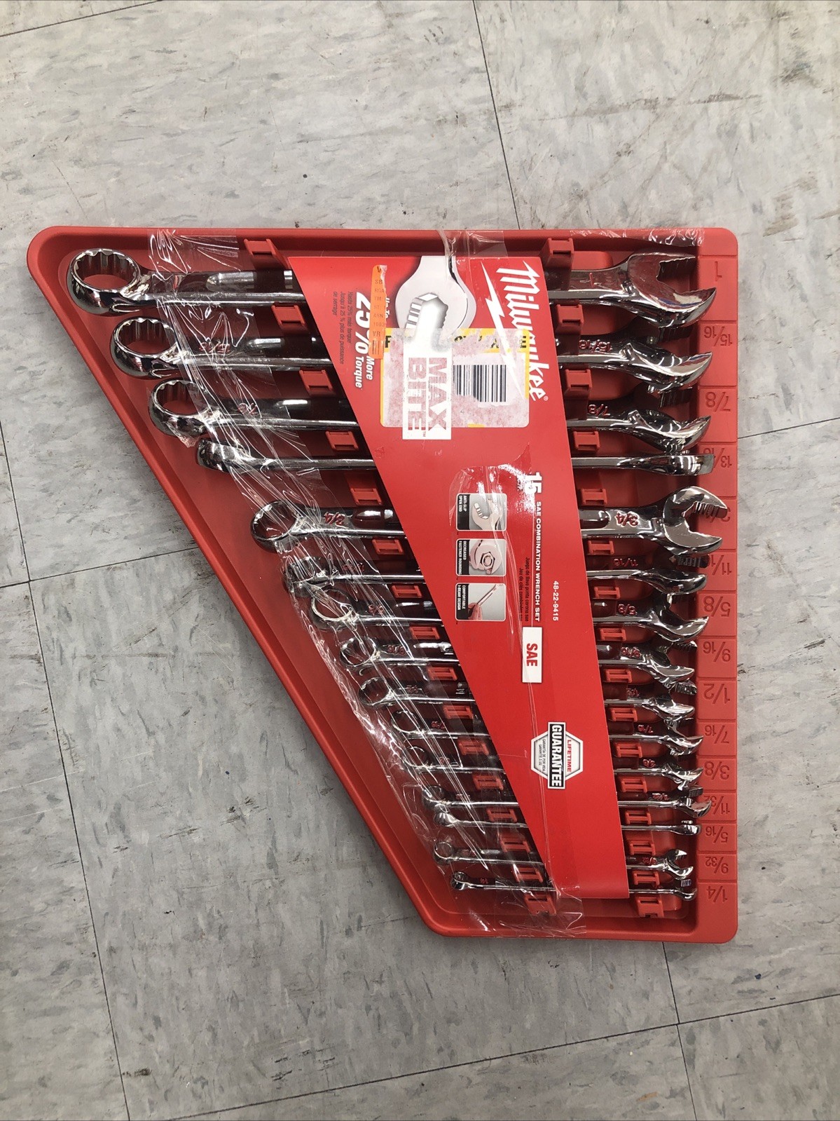 Milwaukee 48-22-9415 Combination Wrench - Silver