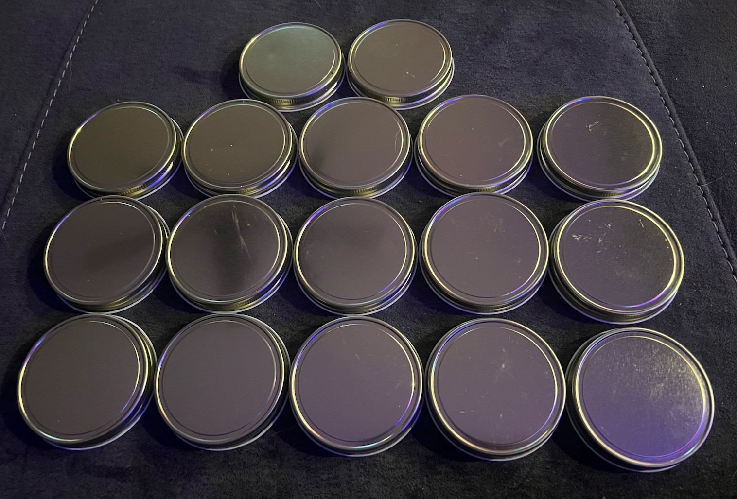 17 Flaming Candle 70/400 CT Gold Lids Candle Making Lids For Candles Jars