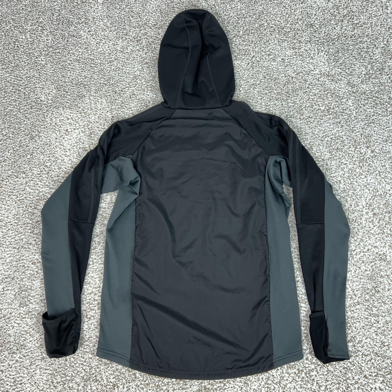 Minnesota United FC Sweatshirt Mens Small Black MLS Soccer Adidas Hooded Top